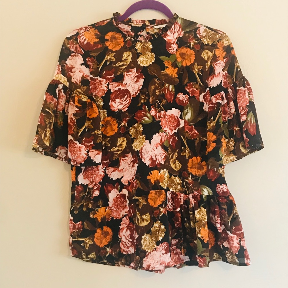 HM Floral Blouse